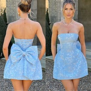 Babyboo Elanora Mini Dress Blue